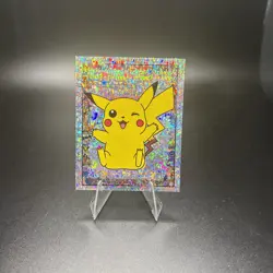 Pokemon Pikachu #S6 Merlin Sticker Series 1 Topps Holo - Image 1