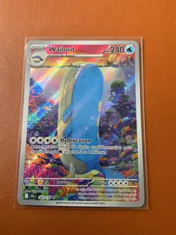 Carte Pokemon Wailord 162/159 FA EV9 JTG Aventure Ensemble 162/159 FR NEUF - Image 1