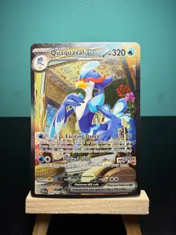 Pokemon TCG SV02: Paldea Evolved #260/193 Quaquaval ex - Image 1