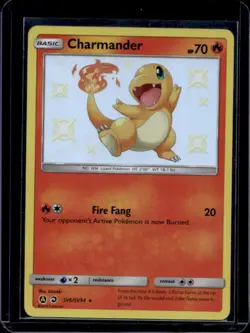 2019 Pokemon SM Hidden Fates Charmander Shiny Vault #SV6/SV94 - Image 1