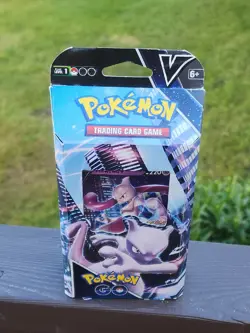 ​Pokemon GO V Battle Deck Mewtwo V New Sealed - Image 2