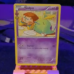 Pokemon Gulpin Basic Regular Common Generations Radiant 60 HP RC12-32 English - Image 1