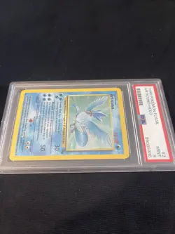 1999 POKEMON FOSSIL #2 ARTICUNO-HOLO PSA 9 - Image 4