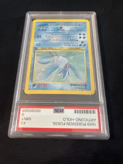 1999 POKEMON FOSSIL #2 ARTICUNO-HOLO PSA 9 - Image 5