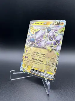 Mewtwo ex 058/182 SV04 Paradox Rift Holo Scarlet and Violet Double Rare Gem Tera - Image 2