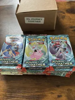 Pokemon English Journey Together Booster Packs x30 Sealed! Quick Ship - Image 1