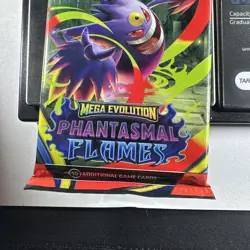 22.74g Mega Evolution Phantasmal Flames Pokemon Booster Pack - Sealed - Image 2