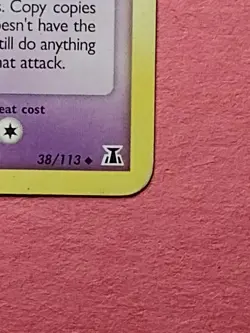 2005 Pokemon Ditto #38/113 Delta Species 60 HP Regular - Image 5