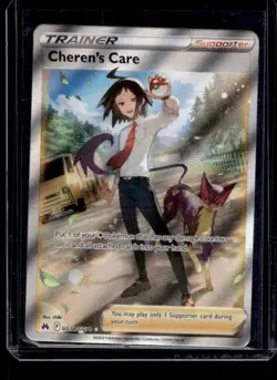 2023 Pokemon SWSH Crown Zenith Cheren's Care Galarian Gallery #GG58/GG70 - Image 1