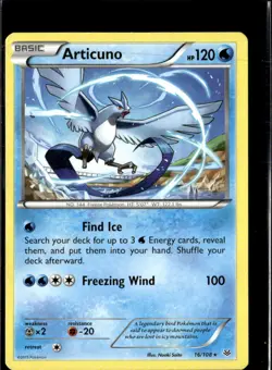 Pokemon Articuno 16/108 Roaring Skies Non Holo Rare - Image 1