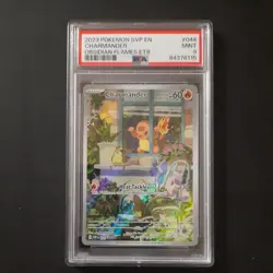 2023 POKEMON OBSIDIAN FLAMES ETB PROMO #044 CHARMANDER PSA 9 - Image 1