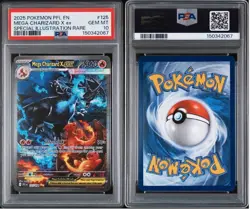 Pokemon Mega Charizard X Ex #125 SIR Phantasmal Flames PSA 10 GEM MINT - Image 3