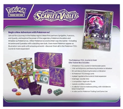 Pokemon TCG - Scarlet & Violet Base Set Elite Trainer ETB Miraidon ** Sealed ** - Image 2