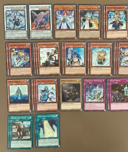 Yugioh: Trishula Ice Barrier Deck 3 w/ Revealer/ Zuijin/ Speaker of the Ice ++++ - Image 2