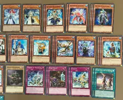 Yugioh: Trishula Ice Barrier Deck 3 w/ Revealer/ Zuijin/ Speaker of the Ice ++++ - Image 3
