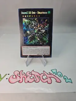 YUGIOH - DOOMZ XII END - DRASTRIUS - DOOD-EN045 - 1ST EDITION- YGO TCG - Image 1
