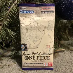 【Brand New Sealed】ONE PIECE Card Game EB-02 Anime 25th Collection Extra Booster - Image 1