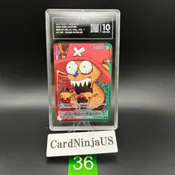 TAG 10 GEM MINT Chopper OP08-001 BASE SHOP Limited Card 36 Collection vol.1 - Image 1