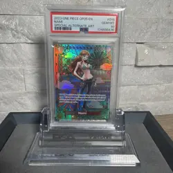 [PSA 10] Nami OP05 Special Alternate Art #016 2023 One Piece Gem Mint English - Image 1