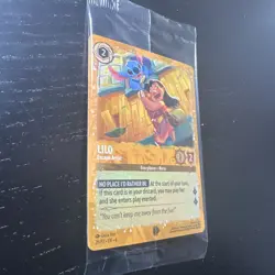 Lilo Escape Artist 25/P2 EN 6 Disney Holo Promo Lorcana Holo Mint Condition - Image 2