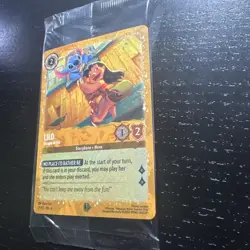 Lilo Escape Artist 25/P2 EN 6 Disney Holo Promo Lorcana Holo Mint Condition - Image 3