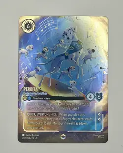 Lorcana TCG - Perdita Determined Mother Enchanted 207/204 - Reign of Jafar - Image 1
