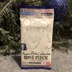【Brand New Sealed】ONE PIECE Card Game EB-02 Anime 25th Collection Extra Booster - Image 1