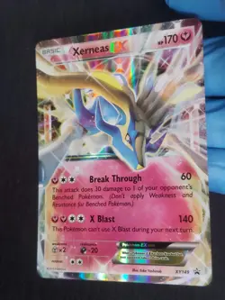 Pokemon TCG Xerneas EX (Shiny) XY Black Star Promos Holo Card 2016 💎 - Image 2