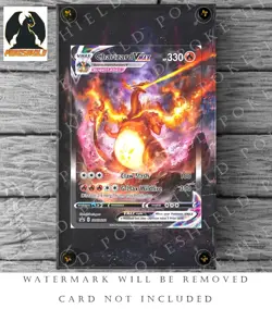 Charizard VMAX SWSH261 Pokemon Extended Art Case (CARD NOT INCLUDED) - Image 1