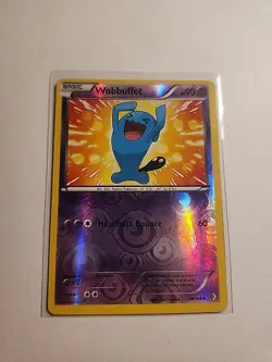 REVERSE HOLO Wobbuffet 58/149 NM - Boundaries Crossed Pokemon Card - Image 1