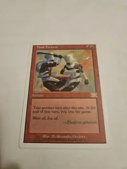 Final Fortune Classic MTG Core Set 6th Edition Regular - Image 1