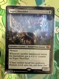 Super Shredder Teenage Mutant Ninja Turtles Magic The Gathering MTG TMNT 0083 M - Image 1