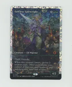 2026 MTG ECL En JP Showcase Fracture Foil #0401 Selfless Safewright - Image 1