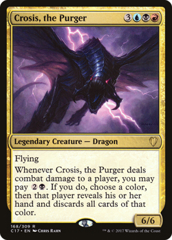 Crosis, the Purger #168 (MP) Commander 2017 C17 Magic MTG - Image 1