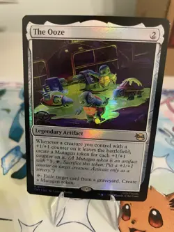 The Ooze#177 Teenage Mutant Ninja Turtles Foil MTG NM 🔥 - Image 1
