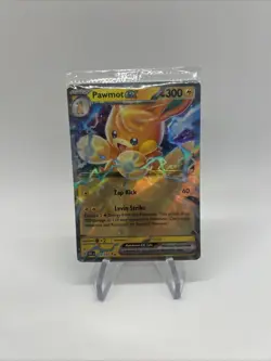 Pokemon SEALED Pawmot ex 073/197 Obsidian Flames Adventure Chest Promo Holo NM - Image 1