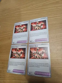 4X Defiance Band 169/198 X4 - Scarlet & Violet Base Playset - Pokemon TCG - Image 3