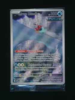 IRON BUNDLE #066 BLACK STAR PROMO PARADOX RIFT IRON VALIANT SEALED 2023 POKEMON - Image 1
