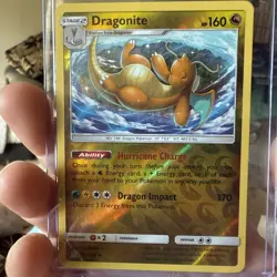 Dragonite 151/236 Rare Unified Minds Pokemon Reverse Holo TCG 2019 - Image 3