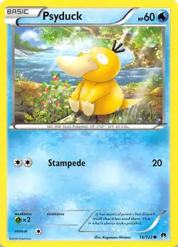 Psyduck 16/122 XY - BREAKpoint Pokemon 005076 - Image 1