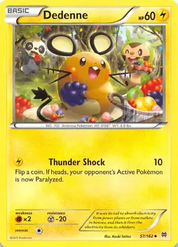 Dedenne 57/162 XY - BREAKthrough Pokemon 005130 - Image 1