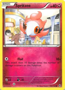 Spritzee 105/162 XY - BREAKthrough Pokemon 005069 - Image 1