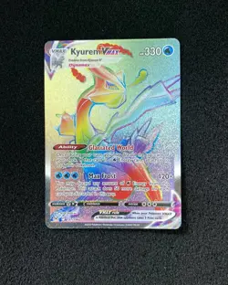 2022 Pokemon TCG English Lost Origin Sword & Shield 197/196 Kyurem VMAX HC22 - Image 1