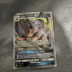 Pokemon Alolan Persian GX Ultra Rare Holo 200 HP 129/236 Cosmic Eclipse - Image 1