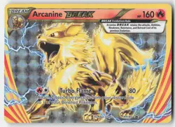 Arcanine BREAK XY180 Promo XY Black Star Promos Pokemon MP - Image 1