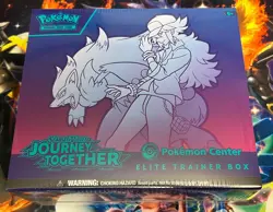 Pokemon Center TCG Scarlet Violet Journey Together ETB Pokemon Center Sealed - Image 1