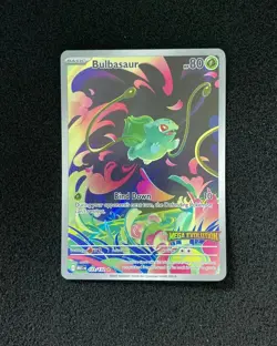 2025 Pokemon TCG English Mega Evolution MEG EN 133/132 Bulbasaur Holo HC22 - Image 1
