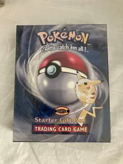 1999 Pokemon Starter Gift Box Set Factory Sealed WOC06082 - Image 1
