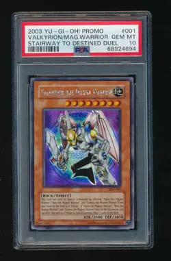 PSA 10 VALKYRION THE MAGNA WARRIOR 2003 STAIRWAY TO THE DESTINED DUEL *PROMO* - Image 1