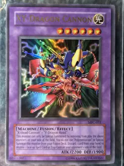 Yugioh XY-Dragon Cannon MFC-051 Unlimited Ultra Rare Magician Force - Image 3